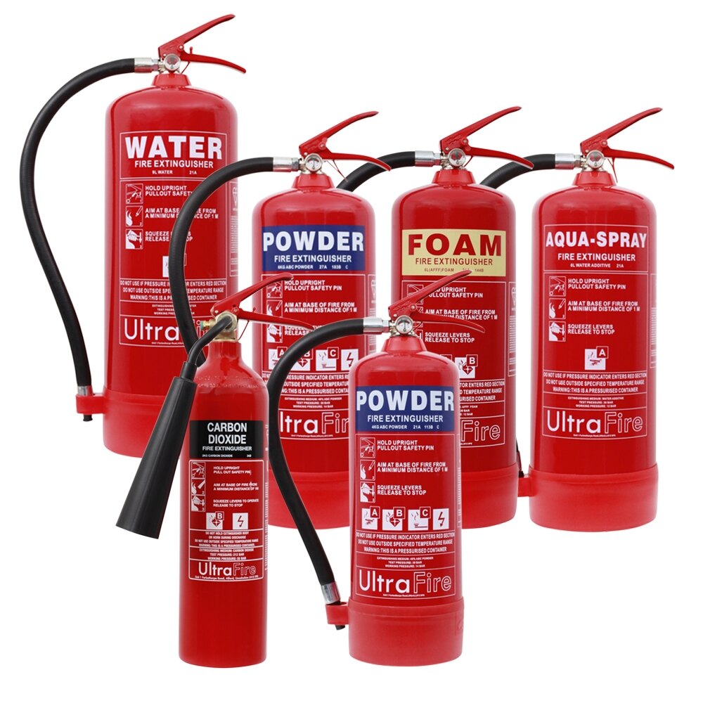 Powder, CO2, Foam, Water Fire Extinguishers for Office, Reception, Warehouse eBay